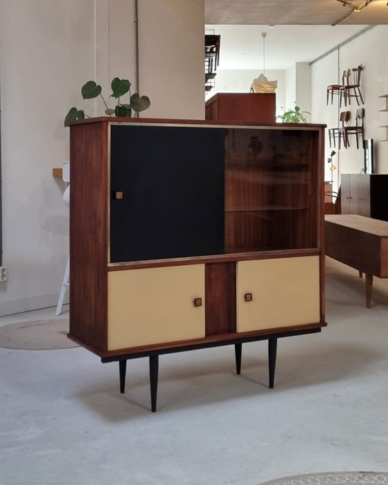 Mid Century vitrinekast – Vitrinekasten, Wood (photo 22 of 24)
