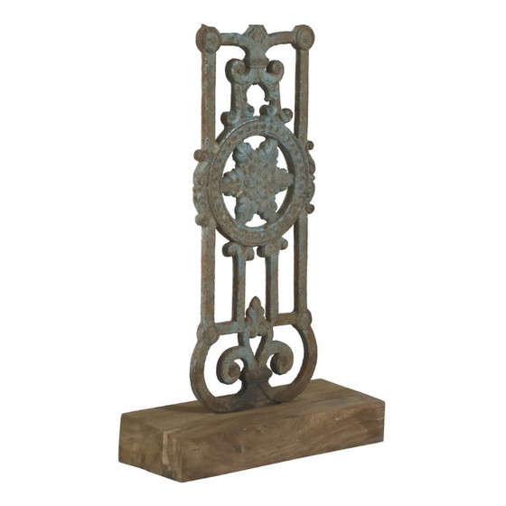 Cast Iron Decorative Objects CIRCLE – Wood (photo 5 of 8)