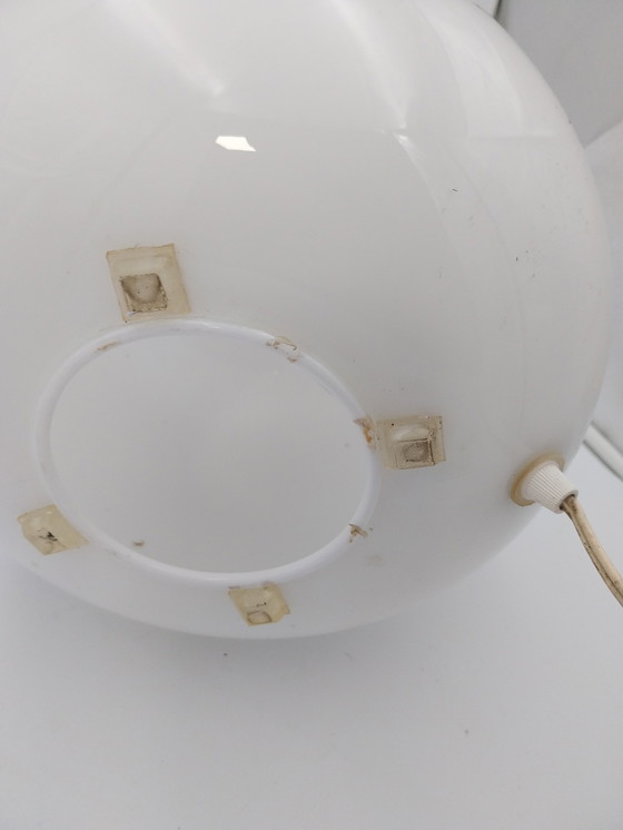 Image 1 of 1 x verrerie de vianne opaline tafellamp zgn. Sqircle vorm