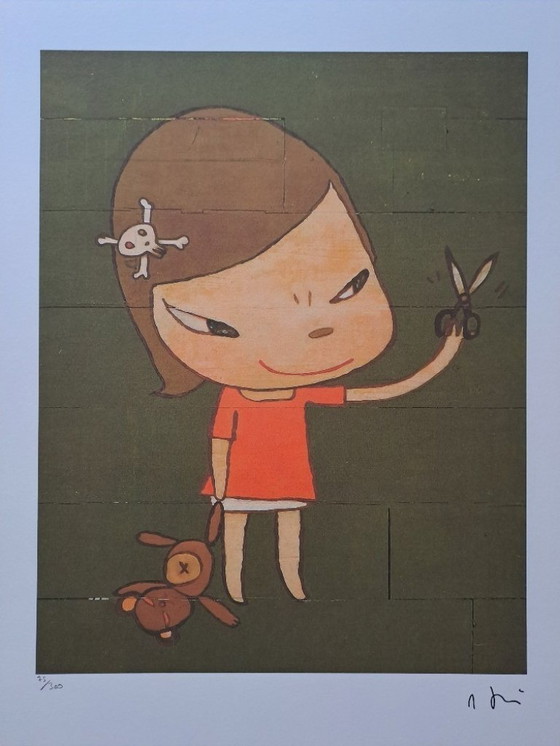 Image 1 of Naar Nara Yoshitomo, Real One, jaren 1990, Lithografie in beperkte oplage