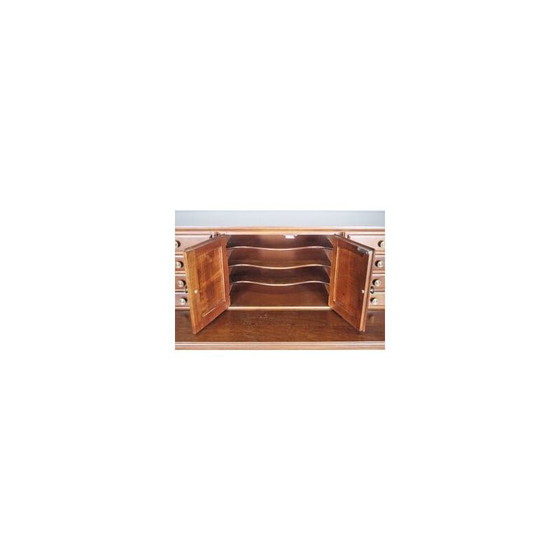 Image 1 of Vintage beechwood desk, 1970s