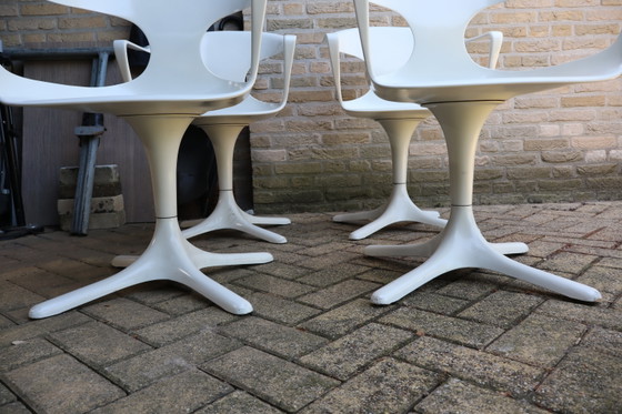 Image 1 of Space age dining set by Konrad Schäfer for Lübke, 1960s 