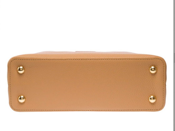 Image 1 of Borsa LOUIS VUITTON Capucines in cuoio marrone - 103321