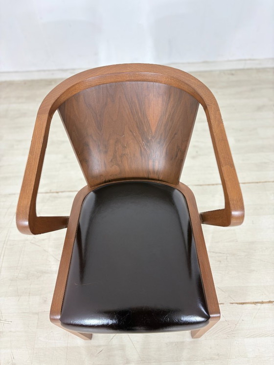 Stylish retro armchair / retro chair / retro vintage living room chair / armchair – Dining chairs, Wood (photo 7 of 8)