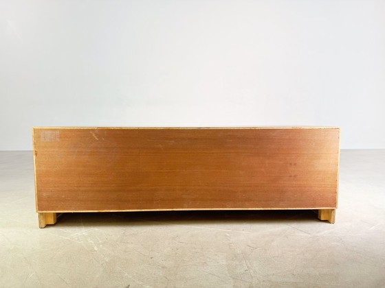 Image 1 of Originale WK Möbel Credenza di metà secolo in teak con cassettiera bassa