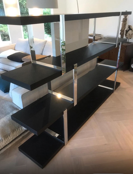 Image 1 of Minotti Dalton Chrome 240cm in Veneer Granite showmodel 2023