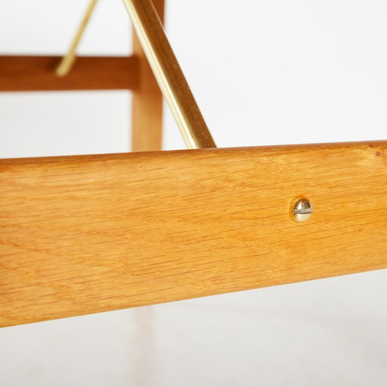 MK11217 Restored Oak Dining Table – Wood (photo 10 of 14)