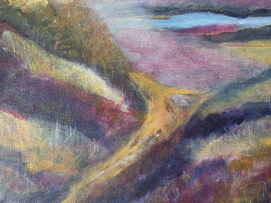 Dipinto a olio paesaggistico impressionista vintage e suggestivo – Dipinti e disegni, Tela (photo 9 of 12)