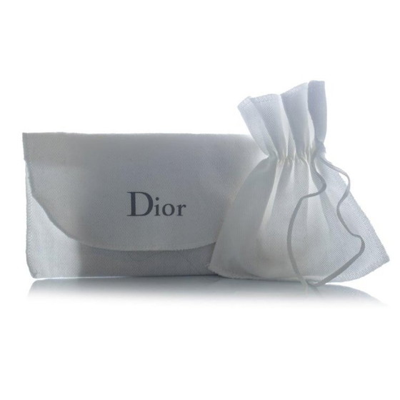 Image 1 of Dior, Metallic Diorama cardholder with pendant