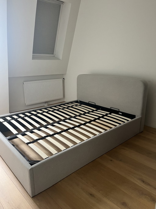 Cama de almacenamiento con forma de cocodrilo, 160x200 cm – tweepersoonsbedden, Wood