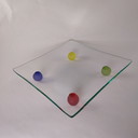 Fruttiera in vetro di Montana Design, anni '80