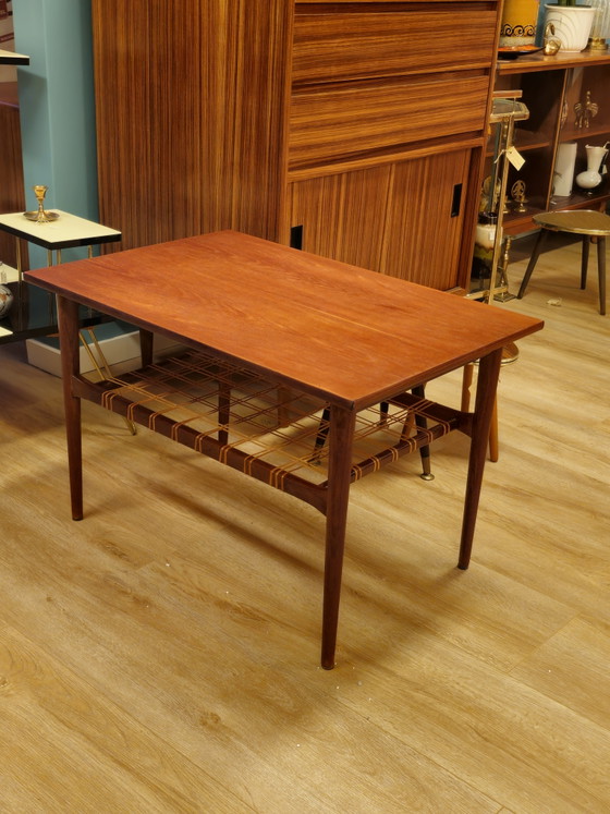 Image 1 of Tavolino da caffè vintage Ilse Möbel in teak