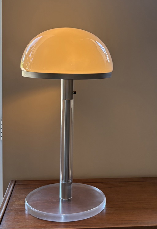 Bauhaus Wagenfeld Tecnolumen Metalarte table lamp 