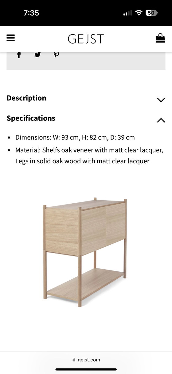 Image 1 of Gejst sceene C modular cabinet