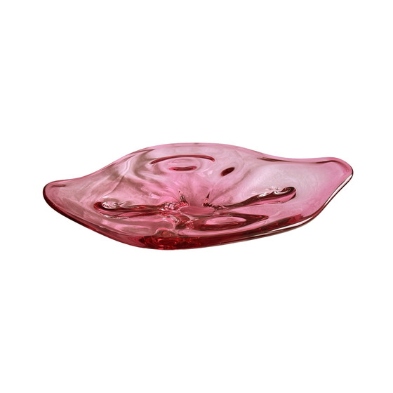 Image 1 of Large Platter, Designed by J. Hospodka, Chribska Sklarna, Czechoslovakia, 1960s