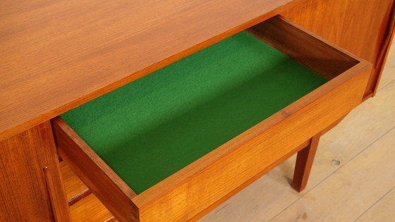 Image 1 of Vintage teak sideboard | TV cabinet | 225 cm