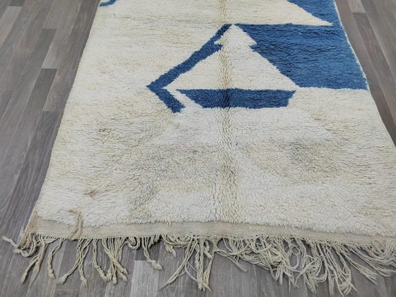 Alfombra tradicional marroquí de pura lana, tamaño 1,4/2,6 m. – Ahrend, Wool (photo 3 of 8)
