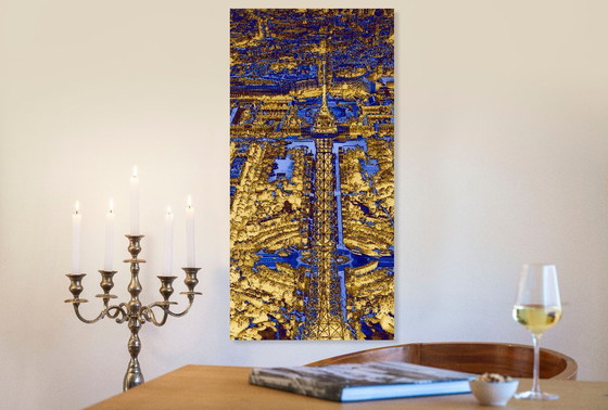 Image 1 of Eiffel Tower with the Champ-de-Mars in Duo Color - Paris 2017