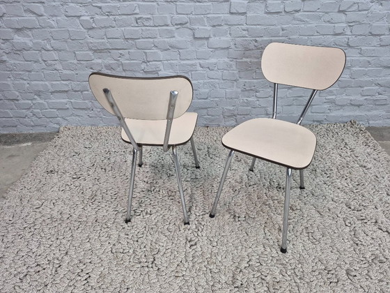 Set di 4 Sedie da Cucina Vintage Design di Brabantia, Paesi Bassi, anni 1960-1970 – Sedie da pranzo, Chrome (photo 3 of 8)