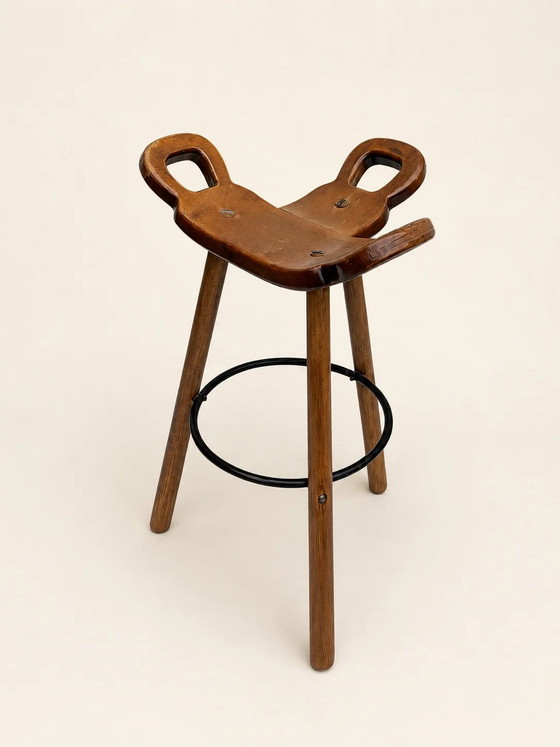 Tabouret de bar vintage Marbella par Sergio Rodrigues pour Confonorm – Tabourets de bar, Metal (photo 3 of 4)