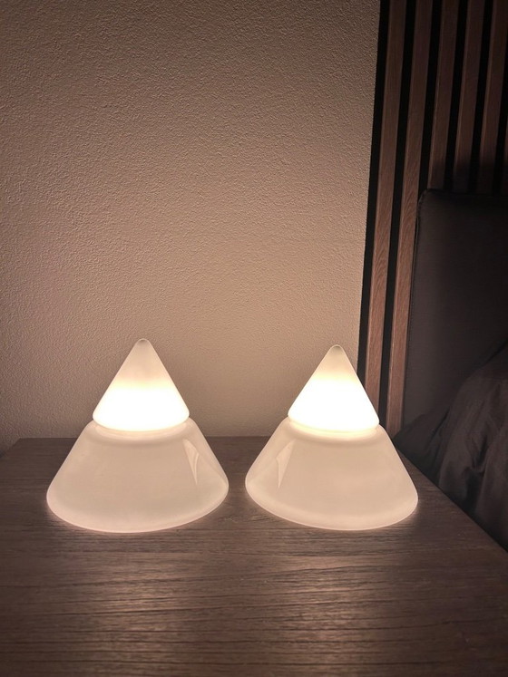 Image 1 of 2x Raak Kilimanjaro Table Lamp - Vintage