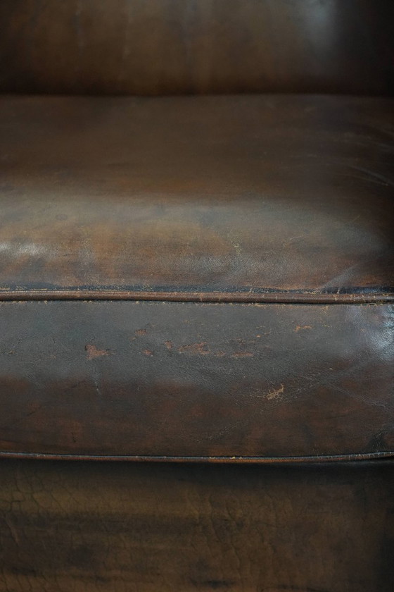 Image 1 of 2x Vintage Sheepskin Armchair