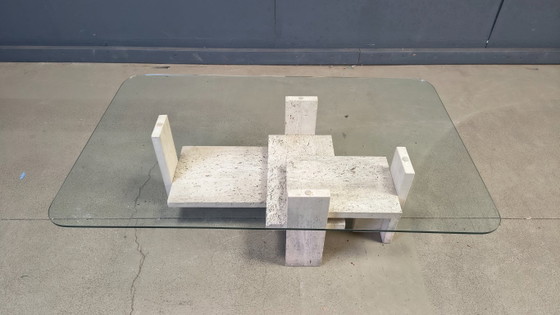 Image 1 of Table basse vintage de Willy Ballez, années 1970