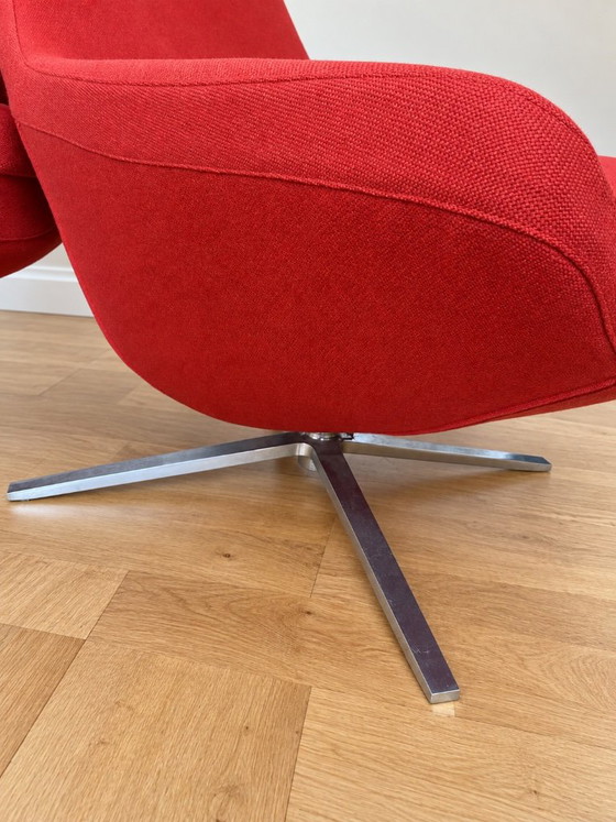 Pair of Armchairs B&B Italia Metropolitan ME100/1 – Jeffrey Bernett – Textile, Aluminium (photo 3 of 5)