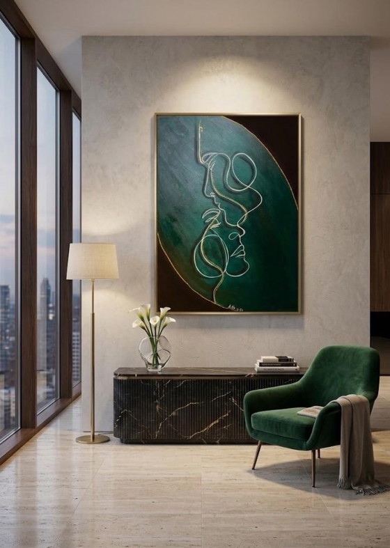 Golden Thread – ARTE&CO, Paintings & Drawings, Canvas (photo 2 of 12)