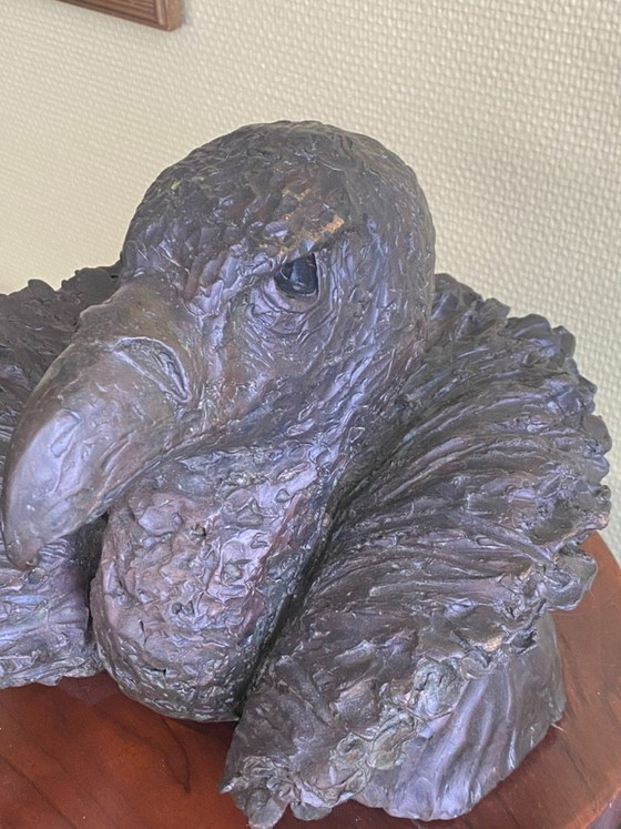 Image 1 of Bronze sculpture bird