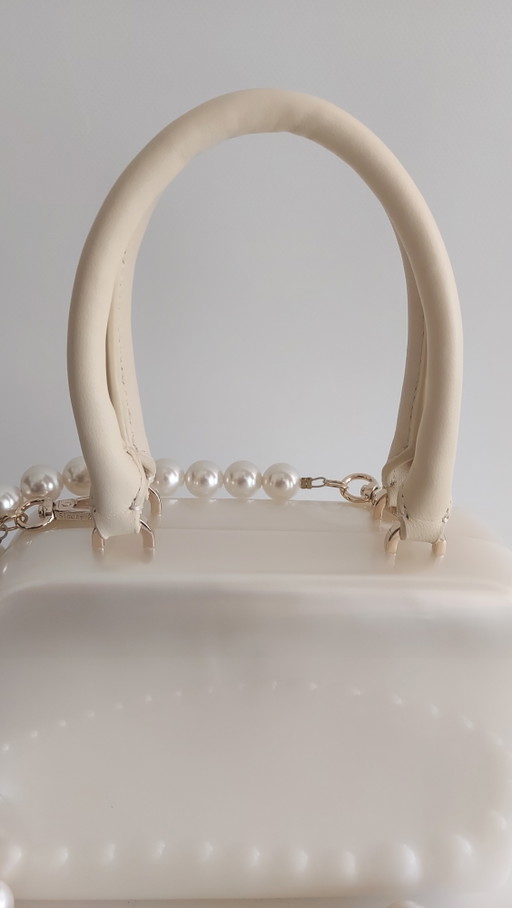 Estuche pequeño con efecto perla de Simone Rocha
