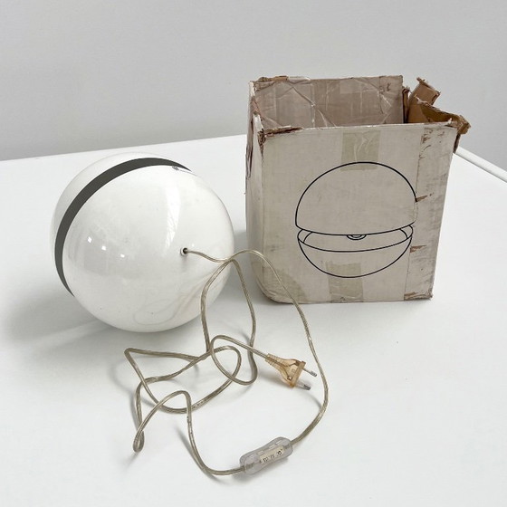 Image 1 of White Sphera Table Lamp by Andrea Modica for Lumess, 1970s