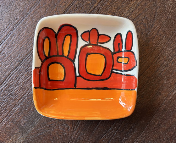 Image 1 of Retro serveerschalen, vintage