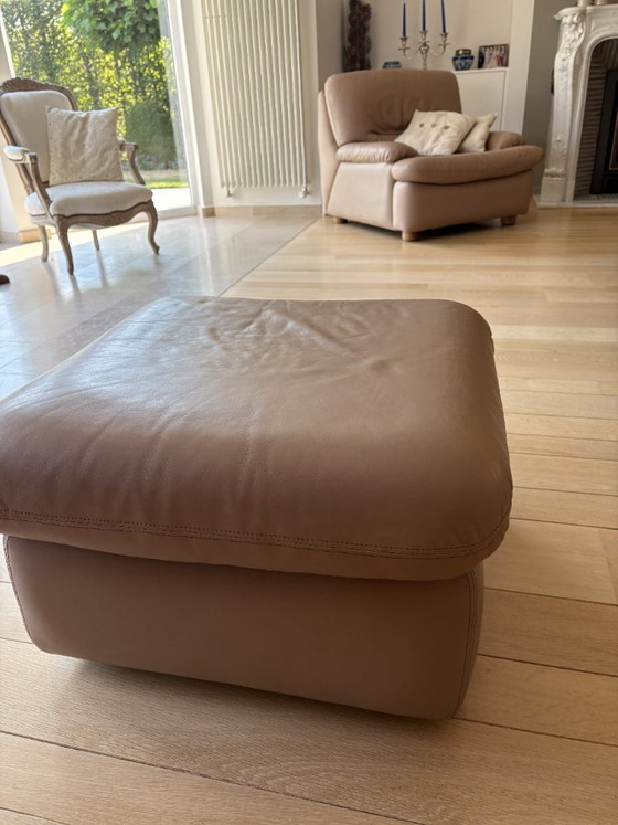 Leather Sofa - Designed by Gérard Guermonprez – Couches (photo 4 of 6)