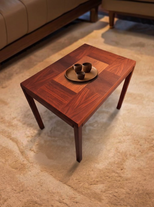 Salontafel van palissanderhout in mid-century modern stijl – Wood