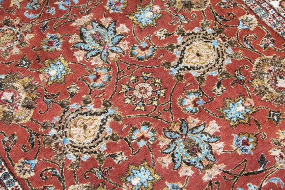 Image 1 of Originele, authentieke, pure zijden Hereke 150 x 92 cm, in topconditie.