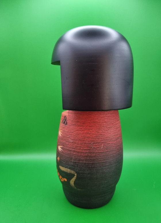Splendida kokeshi „Michiyuki” di Masae Fujikawa – Oggetti decorativi, Wood (photo 4 of 6)