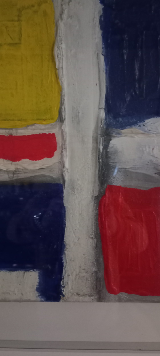 Image 1 of Dipinto di Bram Bogart, 30x40 cm, Cobra