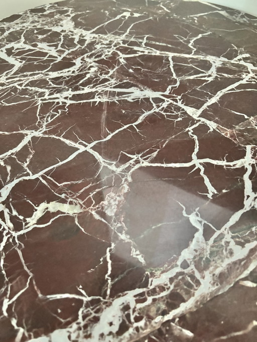 Mesa de centro Bolia Vitro de 60 cm de diámetro – salontafels, Marble, Metal (photo 2 of 5)