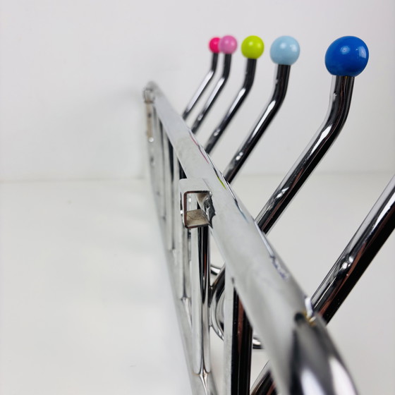 Image 1 of Appendiabiti da parete originale Sputnik cromato