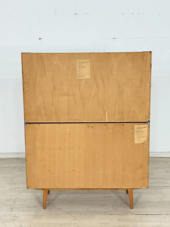 Image 1 of Vetrina di metà secolo, credenza, credenza espositiva, scaffale, vintage 1964