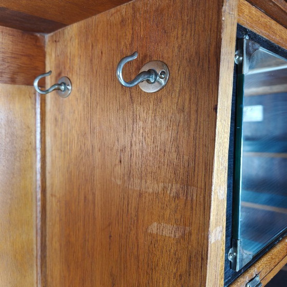 Image 1 of Men's wardrobe from the 1920s by Compactom Ltd in light oak.