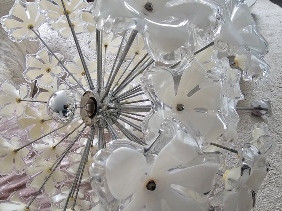Image 1 of Unique Vintage Sputnik 70s ceiling lamp