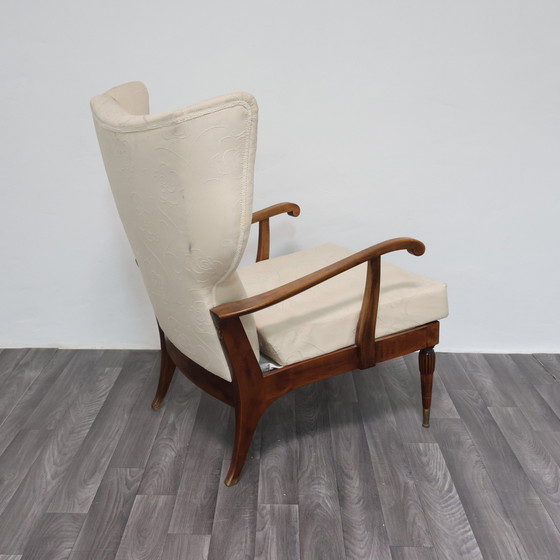 Image 1 of Renzo Franchi Camerani Recliner Sessel Mod. Camea 1950 Design Mitte des Jahrhunderts