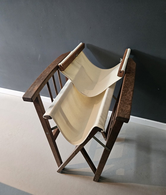 Image 1 of Vintage Danish director's chair, Hyllinge Møbler, 1970s