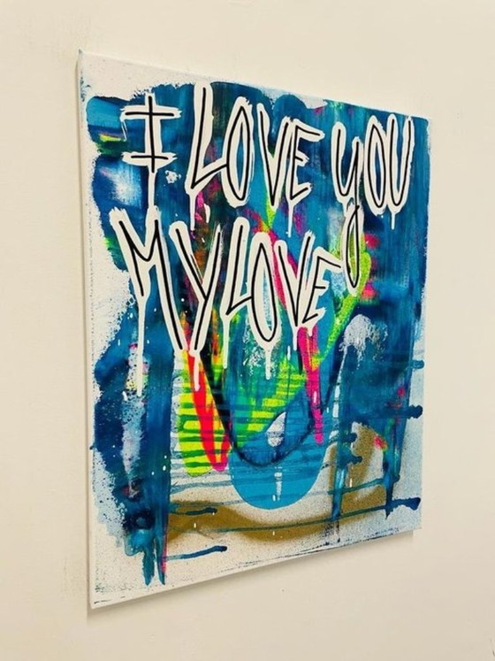 I Love You My Love - Original Painting 2022 Karl Lagasse (1981) – Paintings & Drawings, Other (photo 4 of 10)