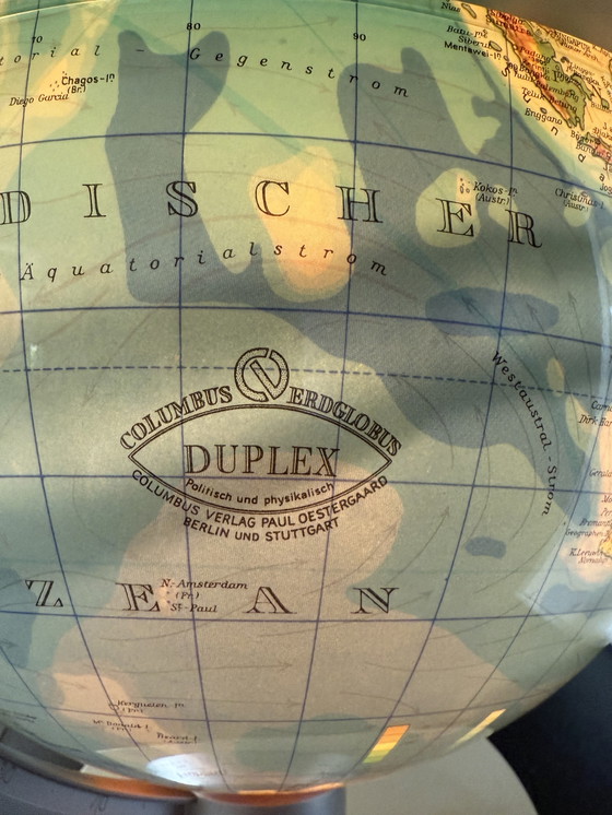 Image 1 of Vintage Globe Columbus German