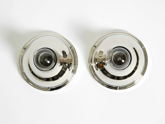 Image 1 of Dos hermosas lámparas de techo o de pared de estilo Art Nouveau Secesión de Koloman Moser para Wiener Werkstätten de WOKA