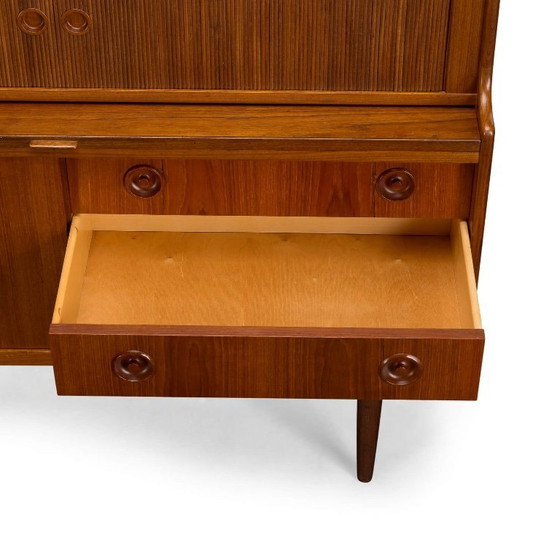 Image 1 of Teak high cabinet by Johannes Andersen, 1960s