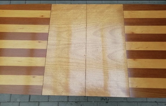 Image 1 of Table 60s, Midcentury, real wood, two-tone and extendable